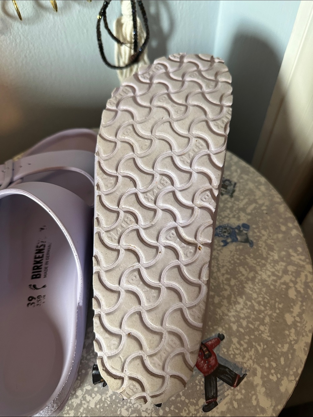 Birkenstock Lilac Double-Buckle EVA Slides - Picture 4 of 4